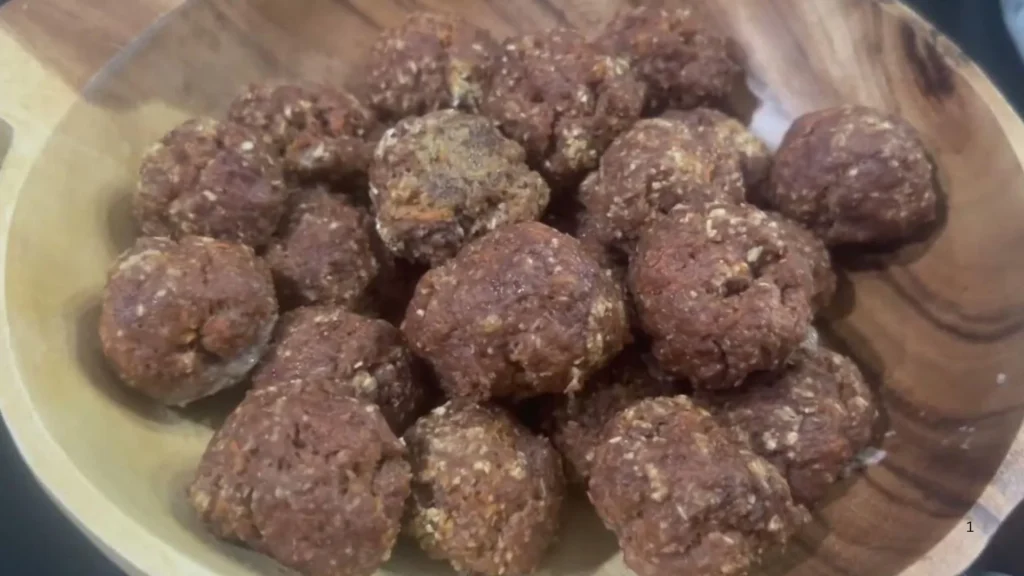 Dog Meatball Recipe