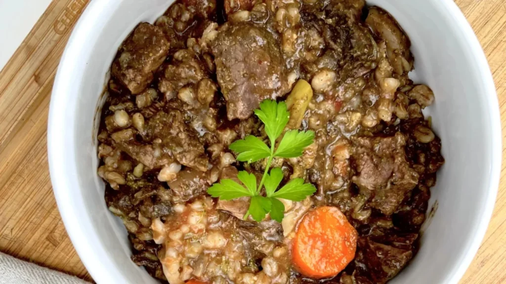 Dog Stew Recipe